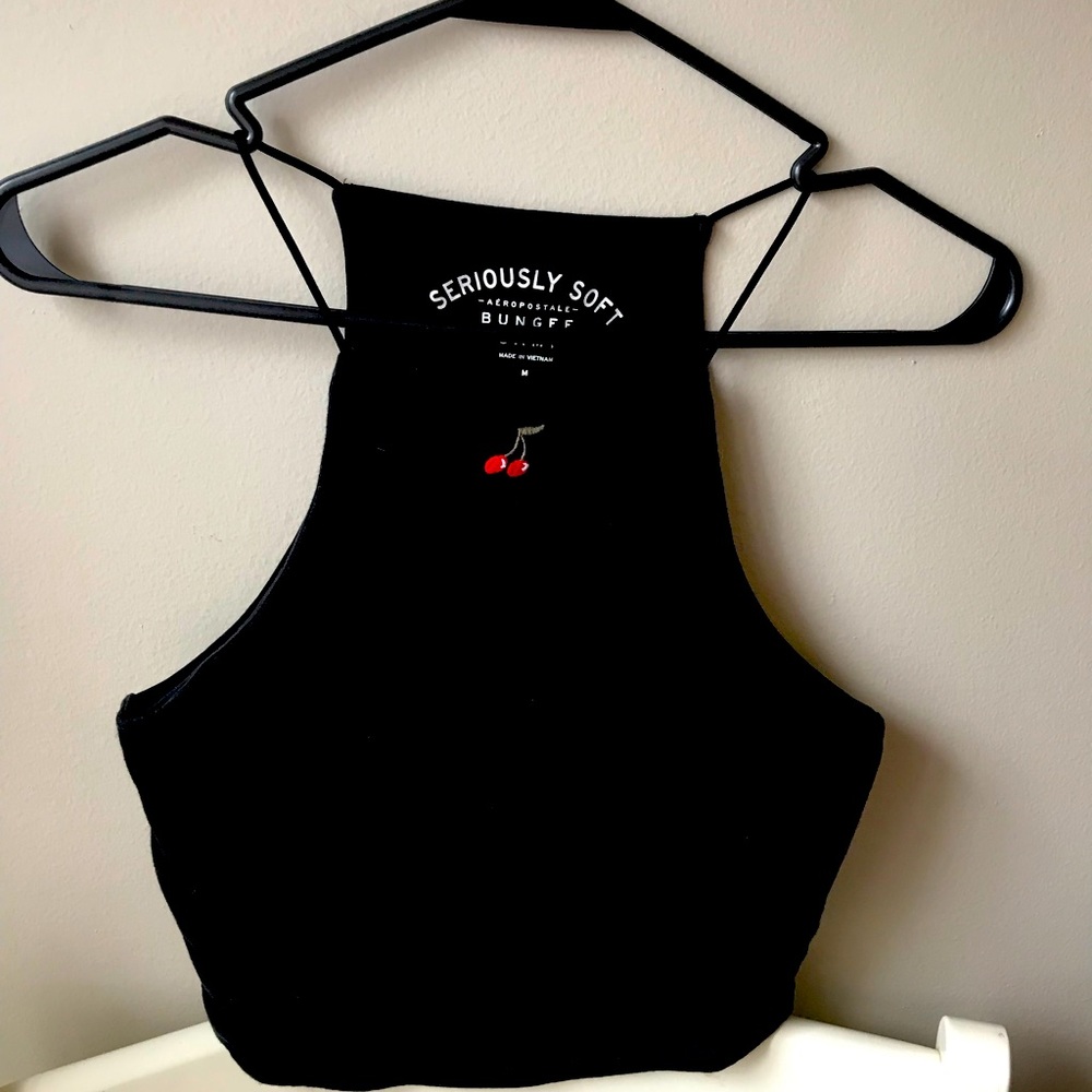 Aeropostale seriously soft bungee crop tank.